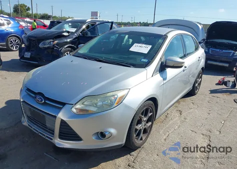 2013 Ford Focus Se из США, поврежденный, VIN 1FADP3F20DL233765